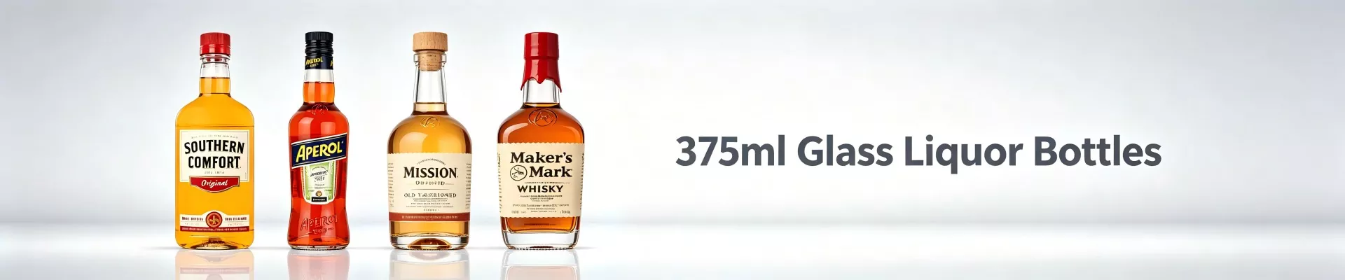375ml Mga Bote ng Alak na Salamin
