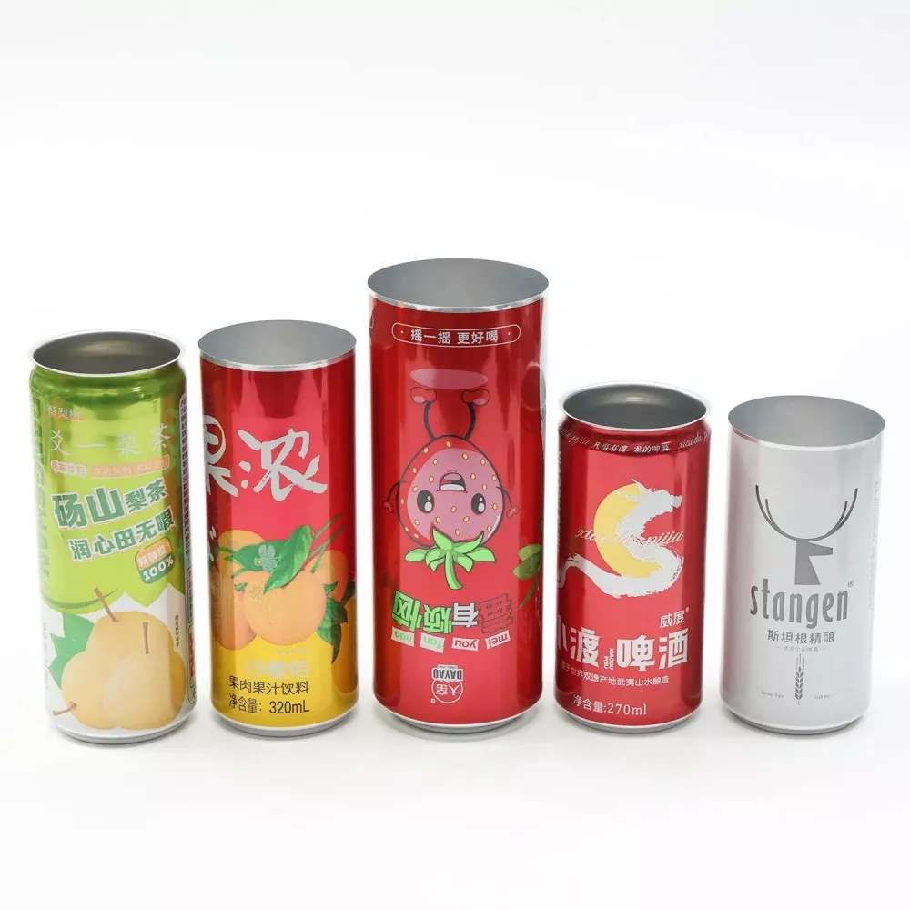 Aluminum Beverage Can na may 202 Can Lid